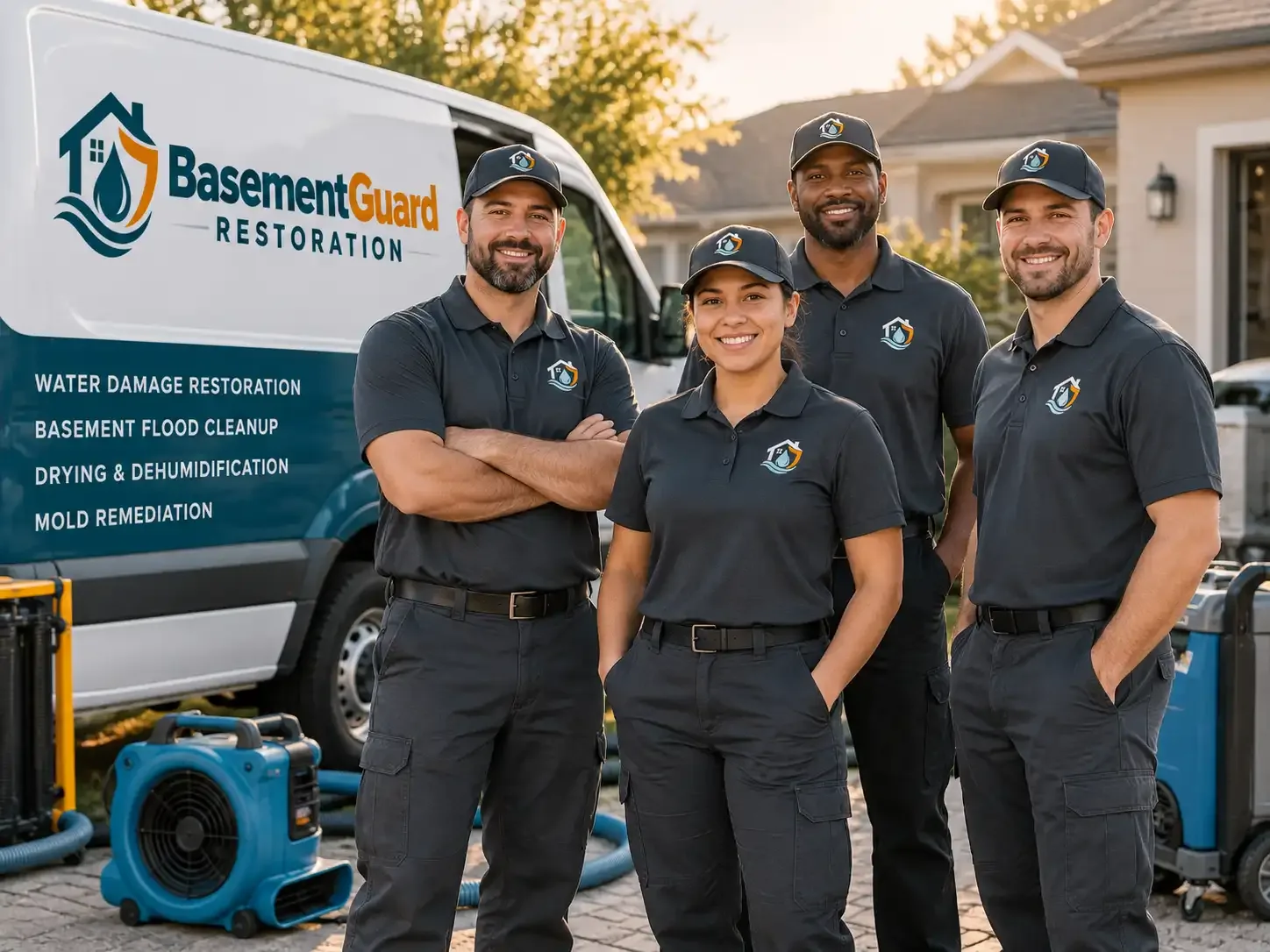 Basement Water Damage Restoration company in Mcfaddin, TX